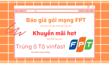 Bảng báo giá gói mạng FPT tháng 7/2024